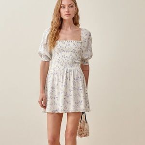 Reformation smocked Elle Dress